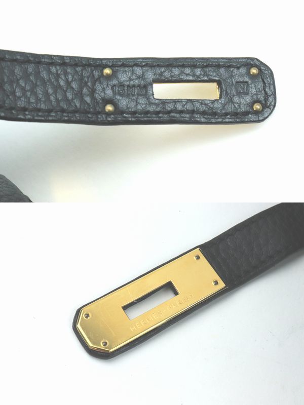 いています】 Hermes - エルメス カデナ クロシェット ブラック