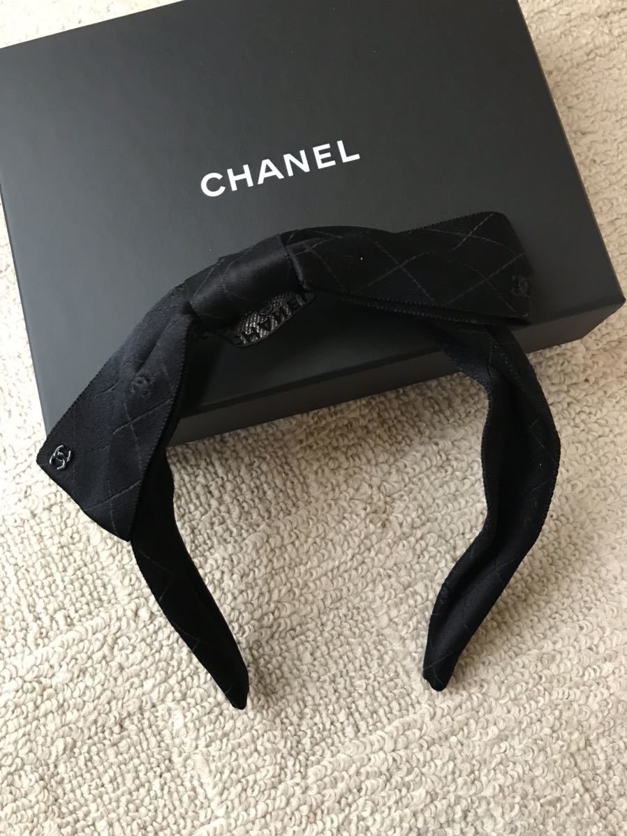 CHANEL‼️新品未使用‼️ツイードカチューシャ シャネルマーク