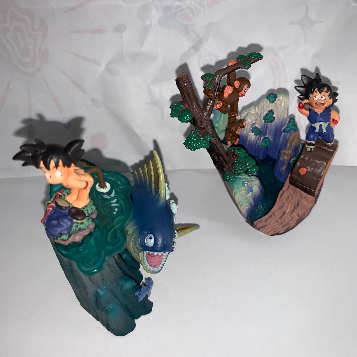 ドラゴンボールカプセル悟空&怪魚、悟空&丸太 | contifarma.pe