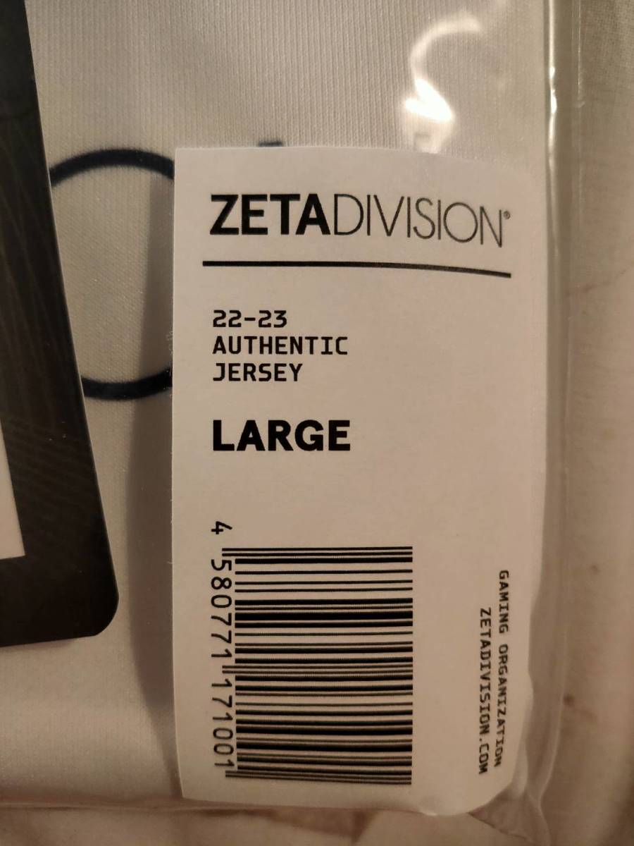 ルカリ ZETA DIVISION authentic jersey ユニフォーム XL StasB