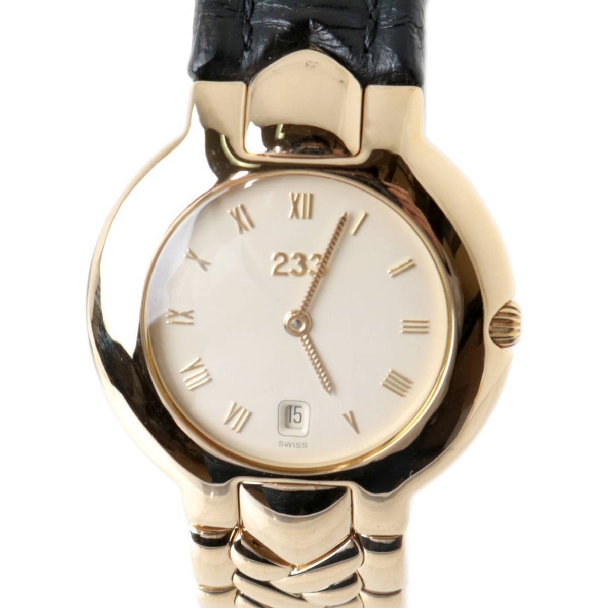 Gianni Versace/ジャンニ ヴェルサーチ アトリエ リミテットエディション 腕時計 レディース K18 78021B ES Bランク