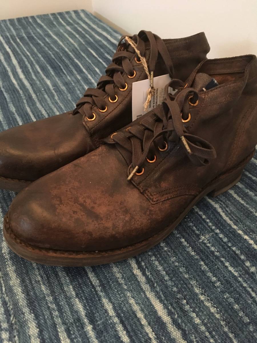 visvim ICT BRIGADIER BOOTS MID DK.BROWN M9 product details | Proxy