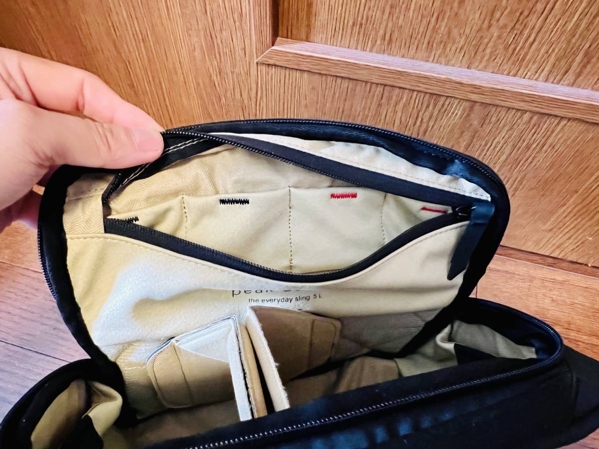 Peak Design ピークデザイン エブリデイスリング 5L ジェットブラック ボディバッグ BSL-5-BK-1 Everyday Sling 5L 中古美品 使用回数少 最短翌日発送可 ブラック エブリデイスリング5L ピークデザイン 【美品】PeakDesign その他