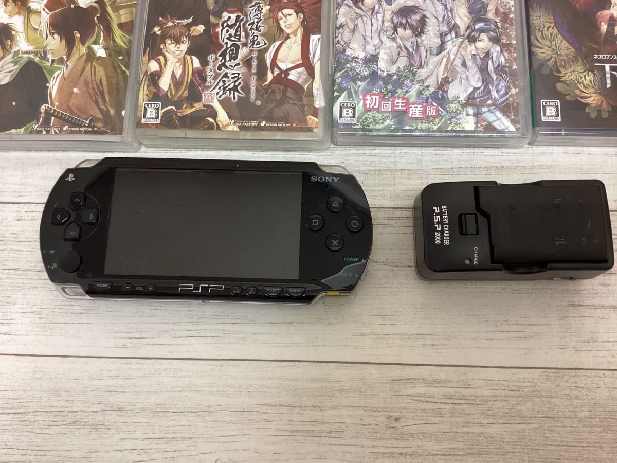 ジャンク処分】 現状 PSP ソフト まとめ売り アムネシア、薄桜鬼