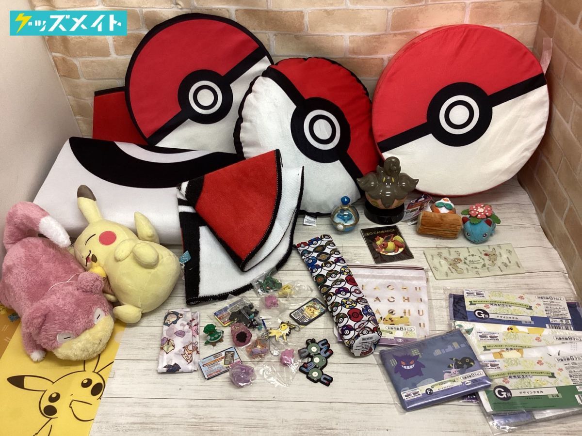 同梱不可/現状】 ポケットモンスター グッズ まとめ売り ぬいぐるみ