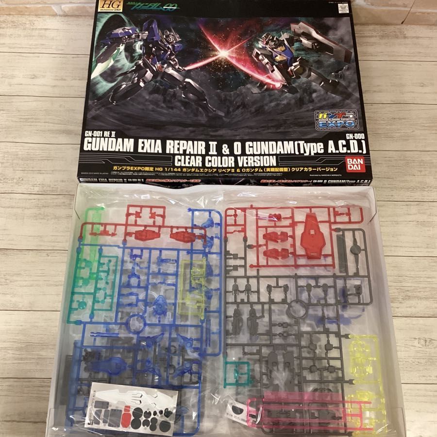 未組立】バンダイ ガンプラEXPO限定 HG 1/144 機動戦士ガンダムOO