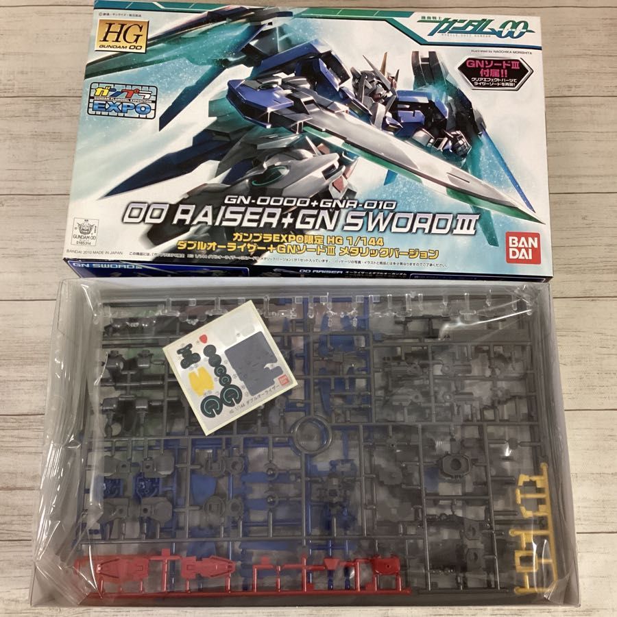 未組立】バンダイ ガンプラEXPO限定 HG 1/144 機動戦士ガンダムOO