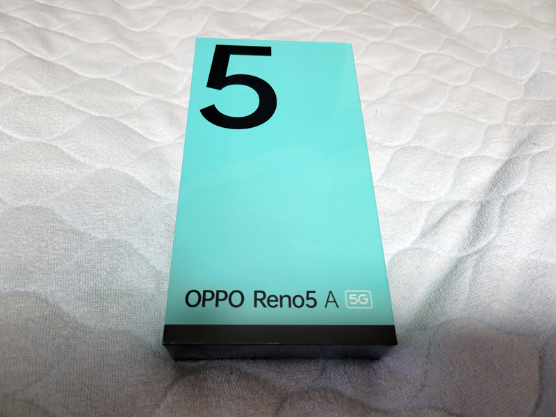 OPPO Reno5 A(eSIM) アイスブルー 本体 SIMフリー Y!Mobile A103OP 新品未使用