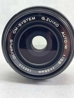 【美品】完動品オリンパス OM G.ZUIKO AUTO-W 35mm F2.8_画像3
