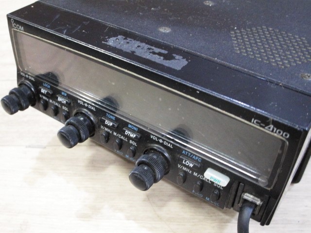 Yahoo!オークション - ICOM アイコム 無線機 IC- 100D ハンド Yahoo!オークション - ICOM アイコム 無線機 IC- 100D ハンド