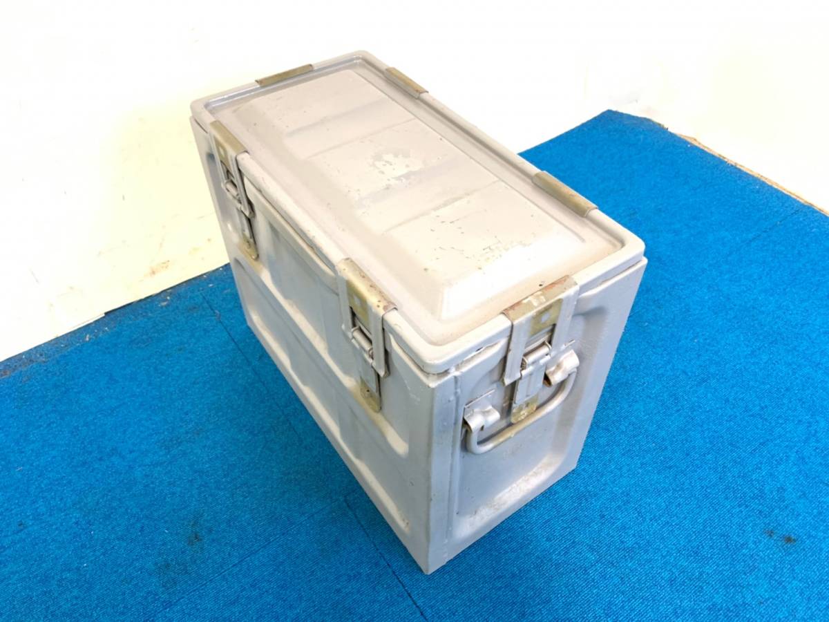 【米軍放出品】SMALL ARMS AMM ボックス アンモ缶 弾薬箱 道具箱 工具箱 W46×H38×D23.5cm ミリタリー (140)☆SG19MK