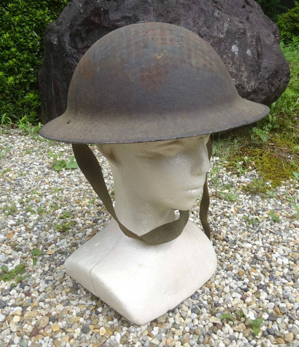 第二次世界大戦　イギリス軍　英軍　ヘルメット　鉄帽　1942年製