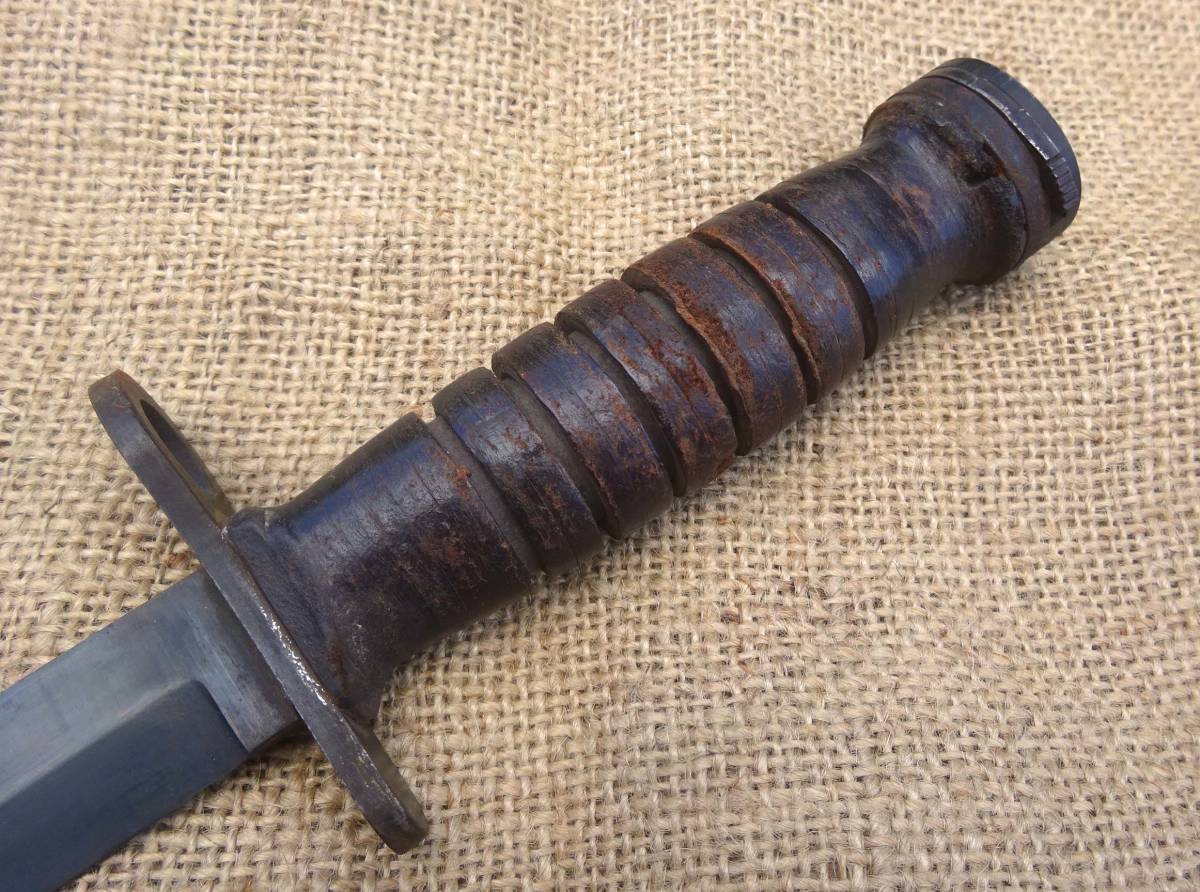 WW2アメリカ軍・軍用ナイフ(鞘無し、未使用? アメリカ軍 WW2アメリカ軍・軍用ナイフ(鞘無し、未使用? アメリカ軍