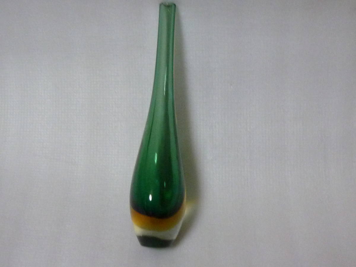 イタリア製　　花瓶　ムラノ　vetri murano　ガラス　　一輪挿し_画像8