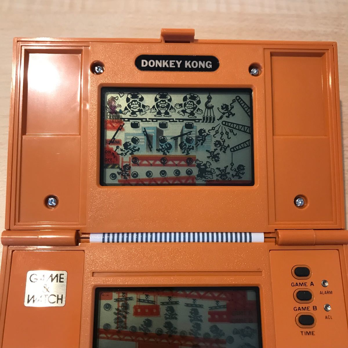 爆売り! 任天堂 ゲームウォッチ 画面クリア 液漏れなし ドンキー