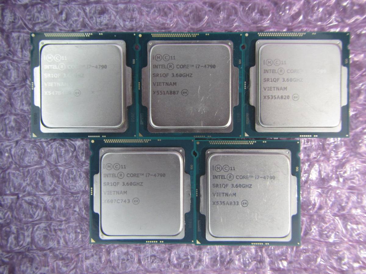 i7 4790 5個セット-