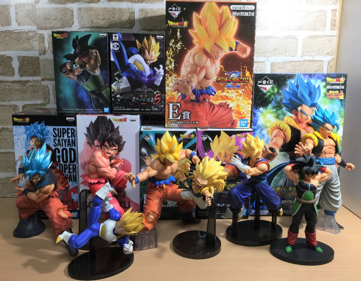 箱有】 ドラゴンボール フィギュア まとめ 大量 ベジット バーダック