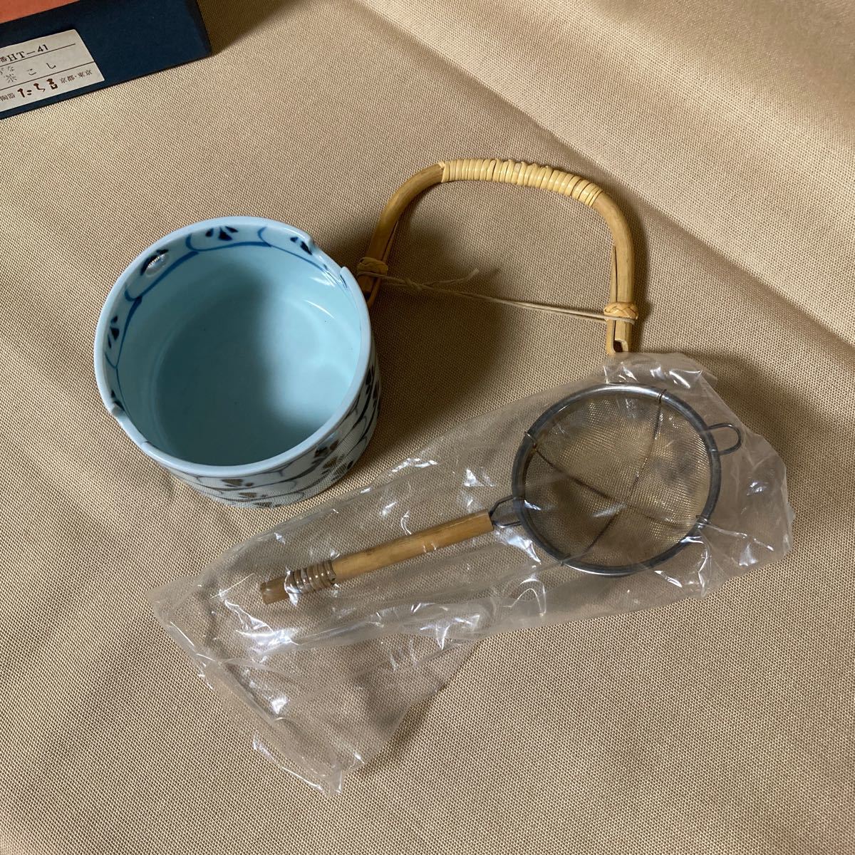 たち吉　茶こしセット　未使用品