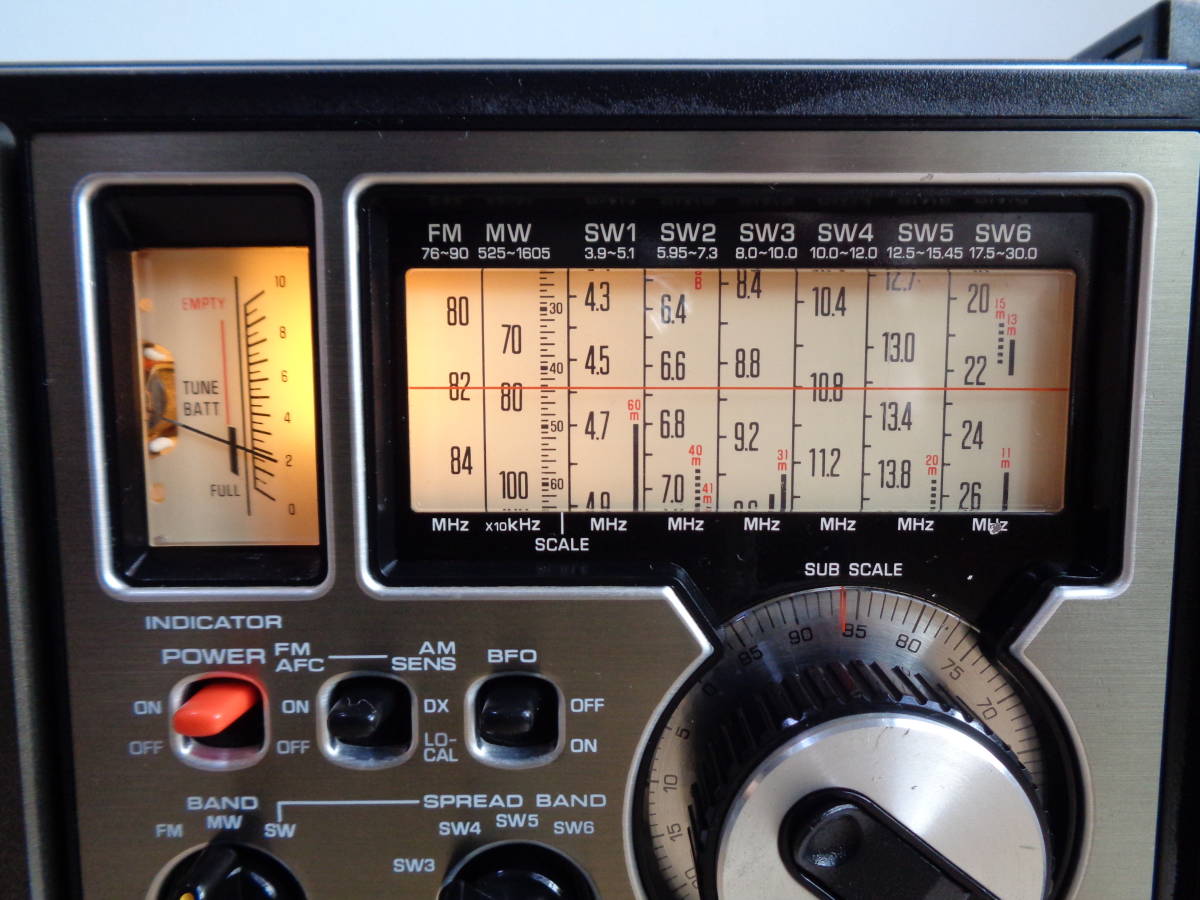 National ナショナル RF-1010 後期型タイプA クーガ101 8バンドラジオ 