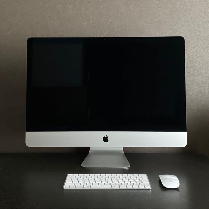 iMac (Retina 5K, 27-inch, 2019), i5 6core 3.7GHz, Radeon Pro 580X 8GB, 96GB RAM, 1TB SSD, 箱+KB+マウス＋トラックパッド_参考画像（前オーナー撮影）