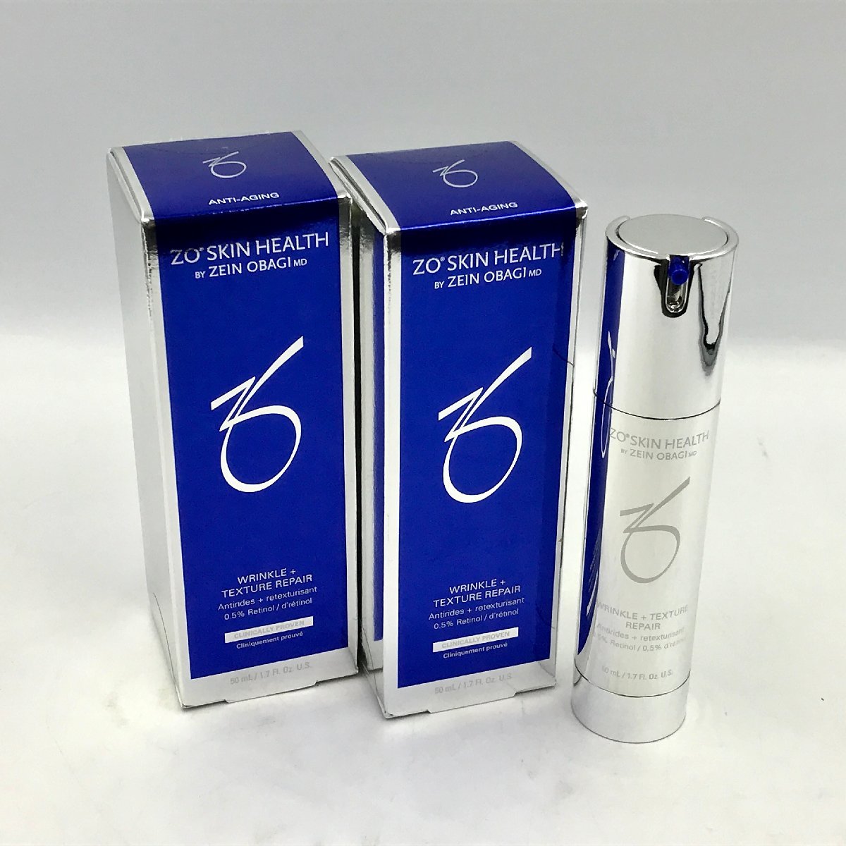 △ 送料無料 ゼオスキン ZO SKIN HEALTH Wテクスチャーリペア 50mL×2個