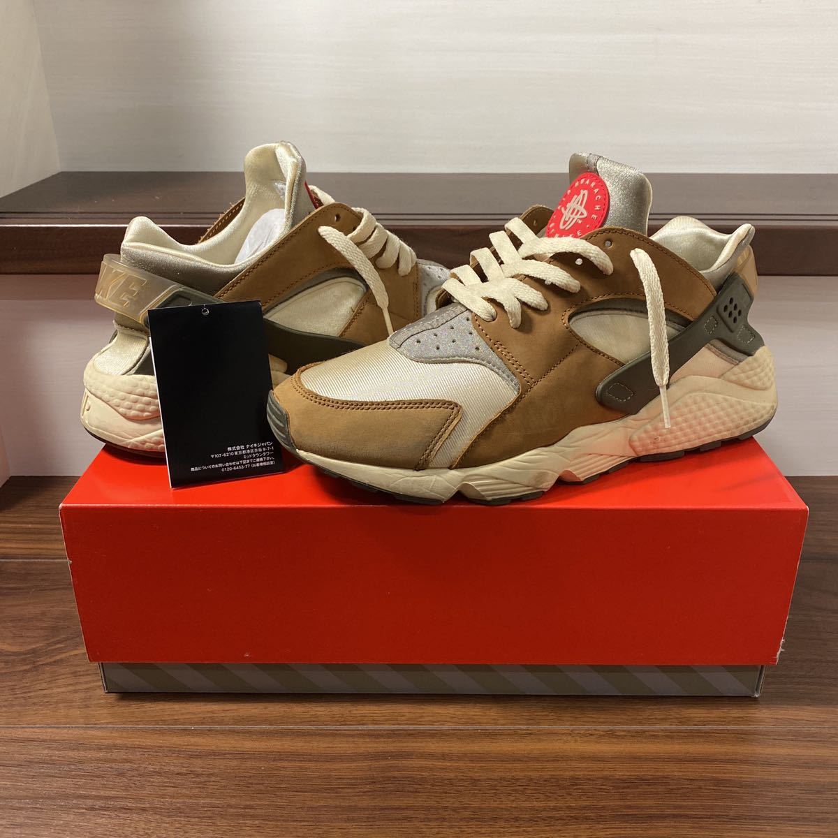 NIKE×Stussy AIR HUARACHE LE 28.0cm US10 メンズ ナイキ ステューシー