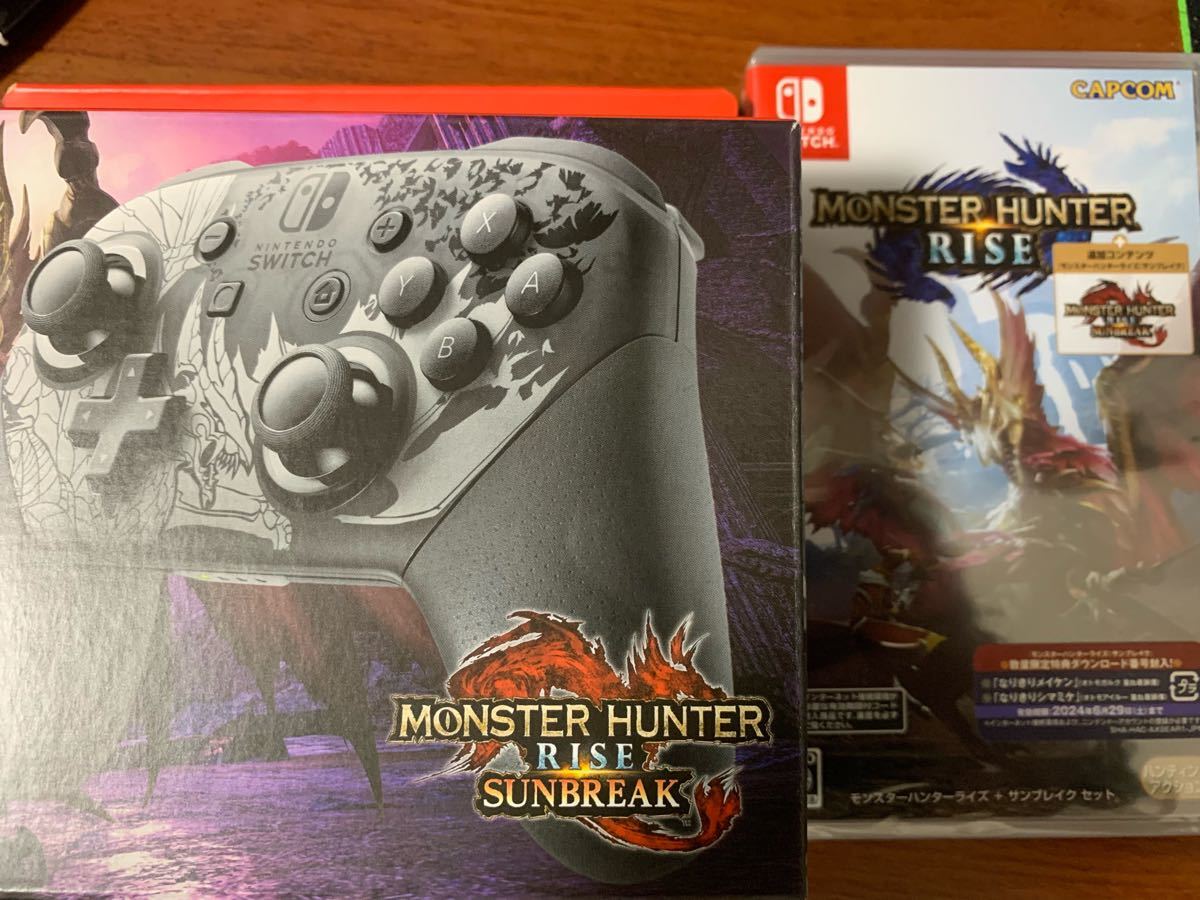 大得価100%新品 Nintendo Switch - Switch プロコン モンハンライズ