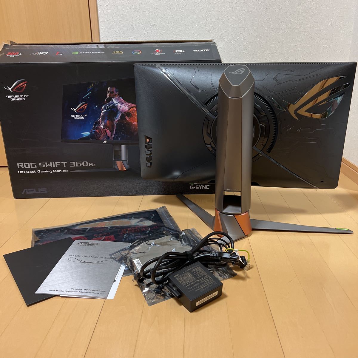 ASUS ROG SWIFT PG259QN 360Hz ゲーミングモニター 商品细节 | 雅虎