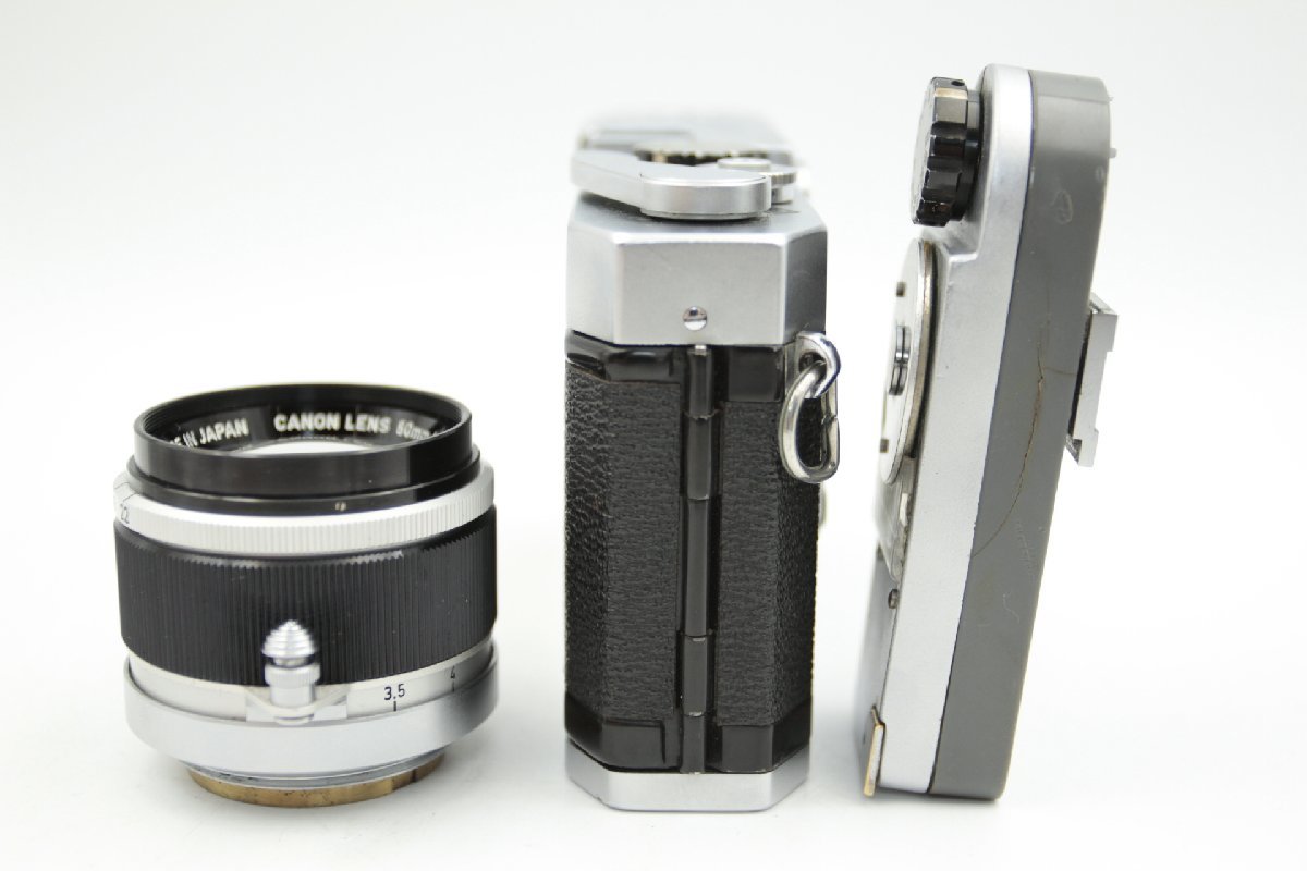 キャノン CANON P型 ポピュレール 50mm f/ 1.8 + 露出計 CANON-METER