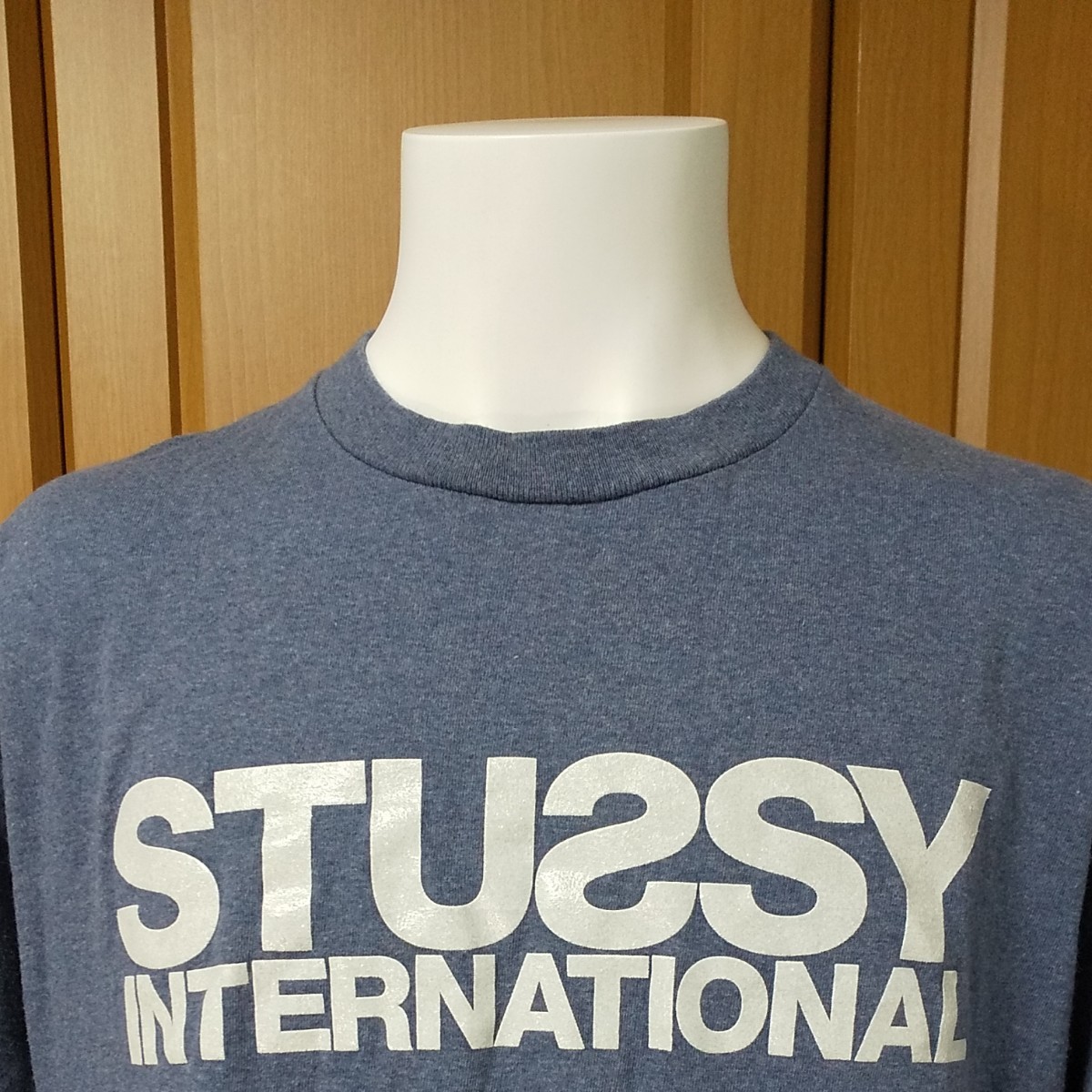 Paypayフリマ Stussy 半袖tシャツl ブルー 反転 S 文字とシルバーラメがおしゃれプリント ステューシー Ss Nyltla Paypayフリマ Stussy 半袖tシャツl ブルー 反転 S 文字とシルバーラメがおしゃれプリント ステューシー Ss Nyltla