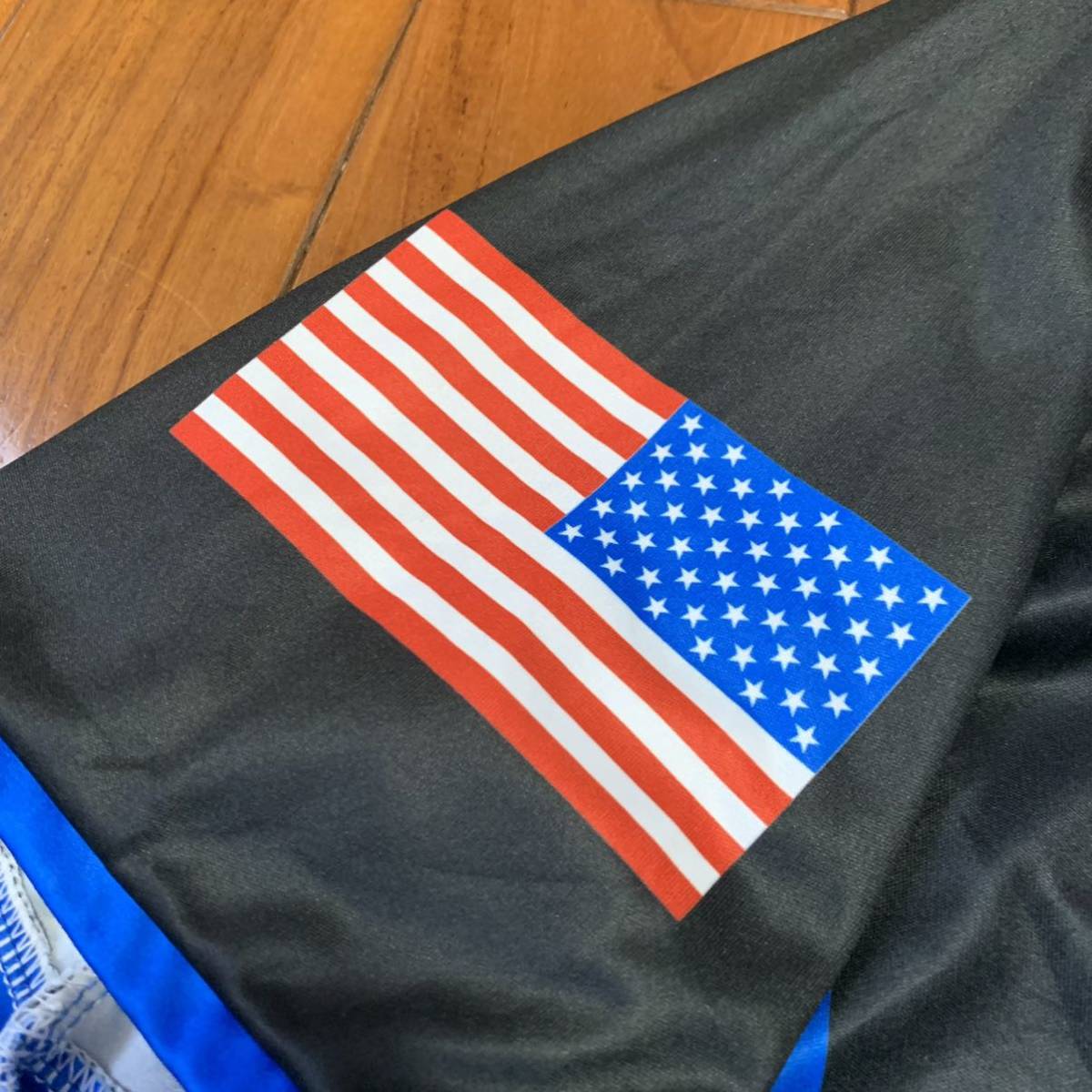 沖縄 米軍放出品 CODE BLUE USMC MARINE Tシャツ トレーニング ランニング 筋トレ スポーツ MEDIUM ブラック (管理番号MN3)_画像6