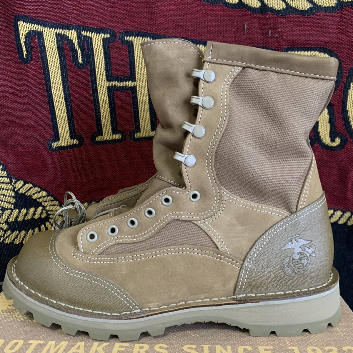  Okinawa вооруженные силы США оригинал DANNER USMC RAT TEMP FT 15660X GORE-TEX ботинки 9.5W ( контрольный номер B23)