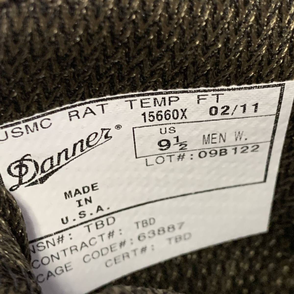  Okinawa вооруженные силы США оригинал DANNER USMC RAT TEMP FT 15660X GORE-TEX ботинки 9.5W ( контрольный номер B23)