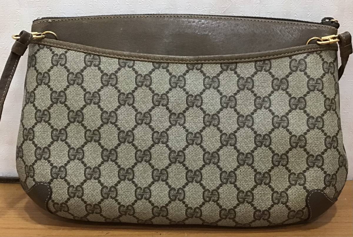 GUCCI グッチ オールドグッチ シェリーライン GG柄 ショルダーバッグ