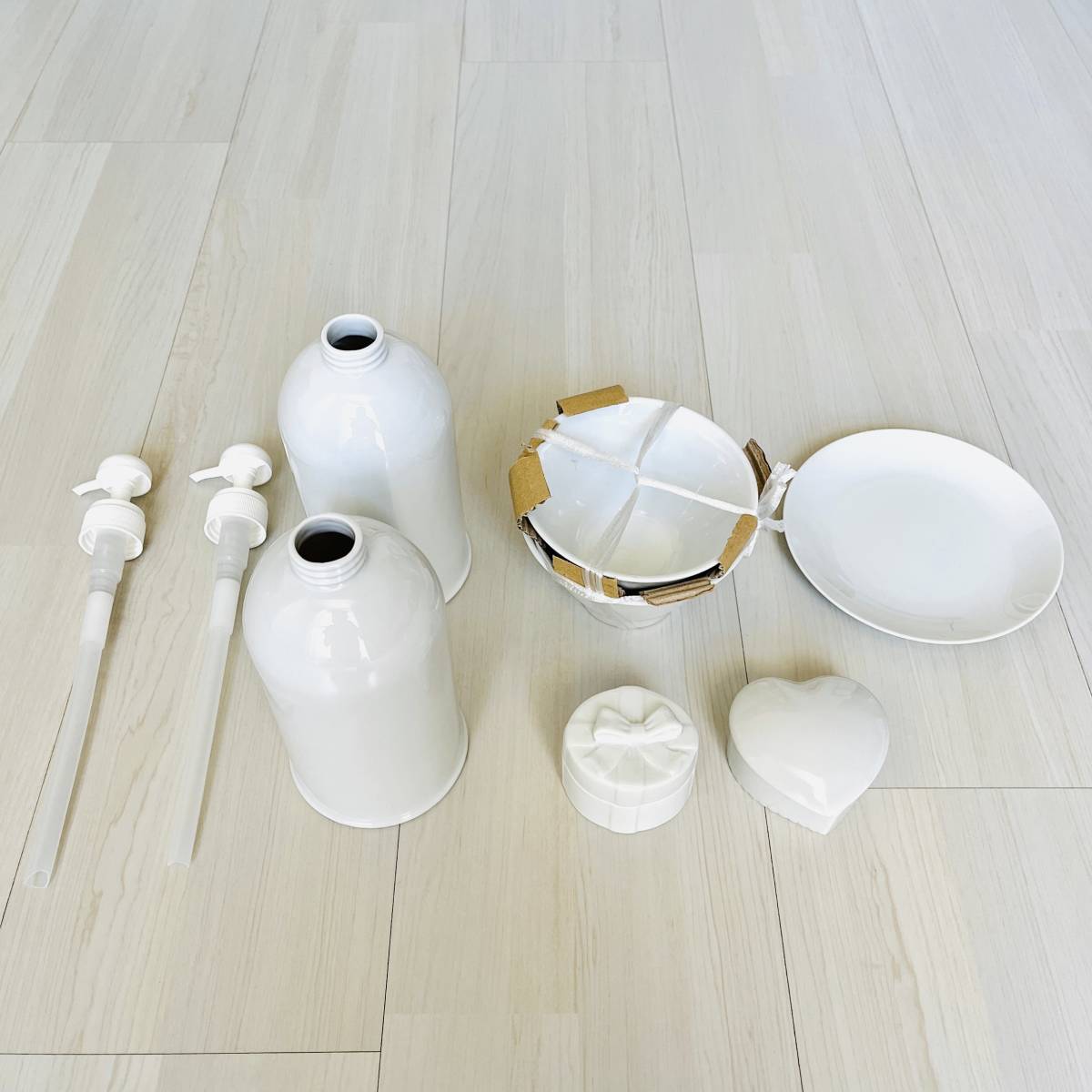  extra attaching Poe cellar tsu for white porcelain 7 point set 