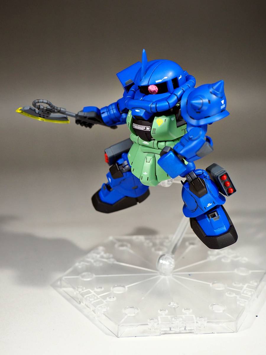 ＃SDCS ガトー専用 S型 ザクII 改造塗装済完成品 検: SD HG BB_画像8