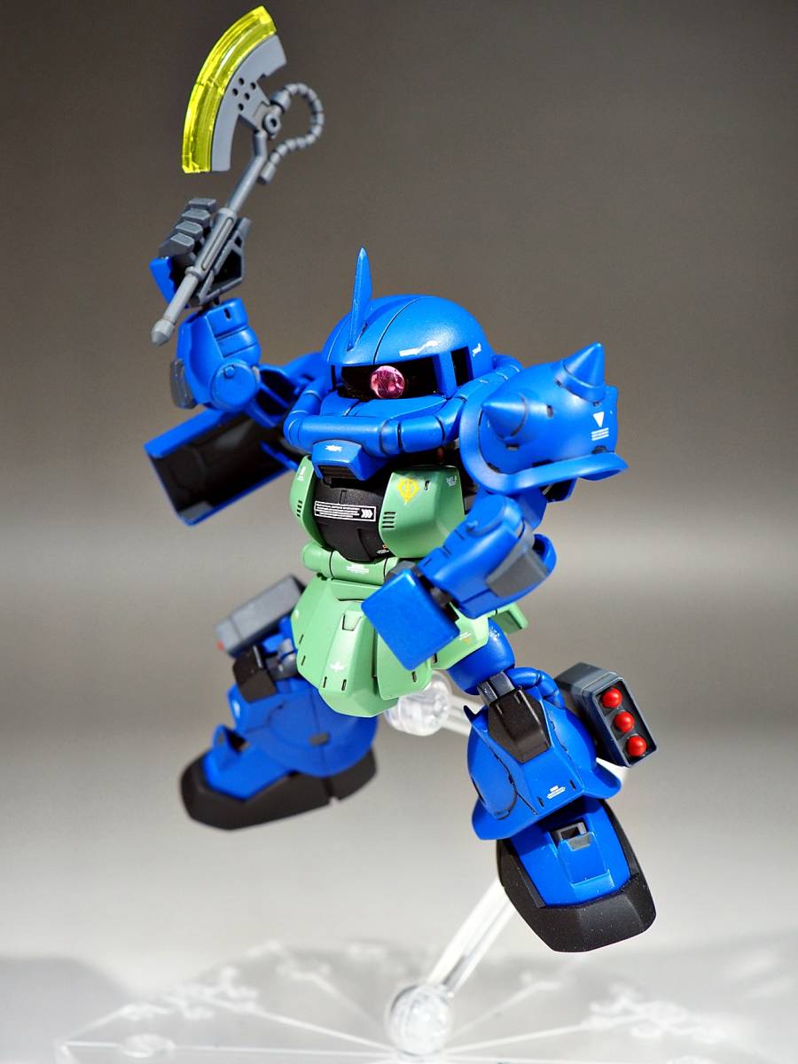 ＃SDCS ガトー専用 S型 ザクII 改造塗装済完成品 検: SD HG BB_画像9