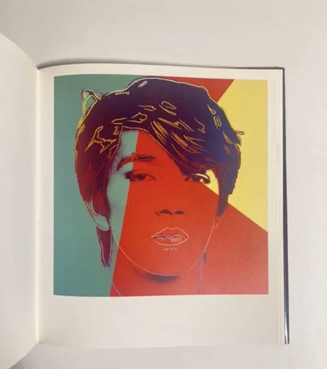 Andy Warhol Portraits アンディ ウォーホル作品集　バスキア 坂本龍一