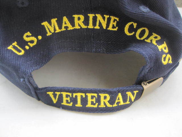 稀少 米海兵隊 UNITED STATES MARINE CORPS VETERAN ベテラン 退役軍人 刺繍キャップ 帽子_画像6