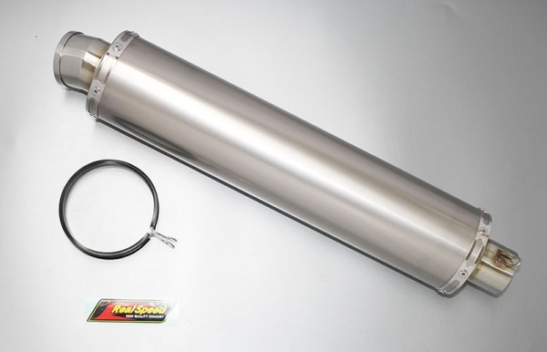 Realspeed 製 汎用 サイレンサー 100φ × 450 mm 差込径 50.8 φ チタン