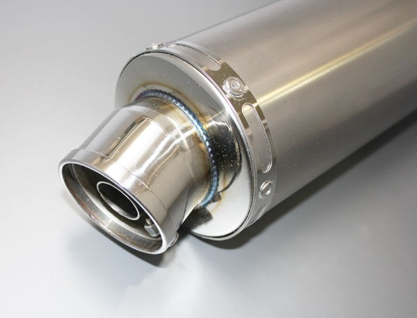 Realspeed 製 汎用 サイレンサー 100φ × 450 mm 差込径 50.8 φ チタン