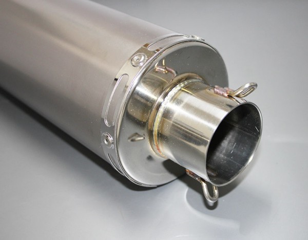 Realspeed 製 汎用 サイレンサー 100φ × 450 mm 差込径 50.8 φ チタン