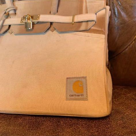 GRATMAN BAG BROWN LIMITED 40 CARHARTT グレイトマン　カーハート　バッグ　40 ブラウン ベージュ_画像2