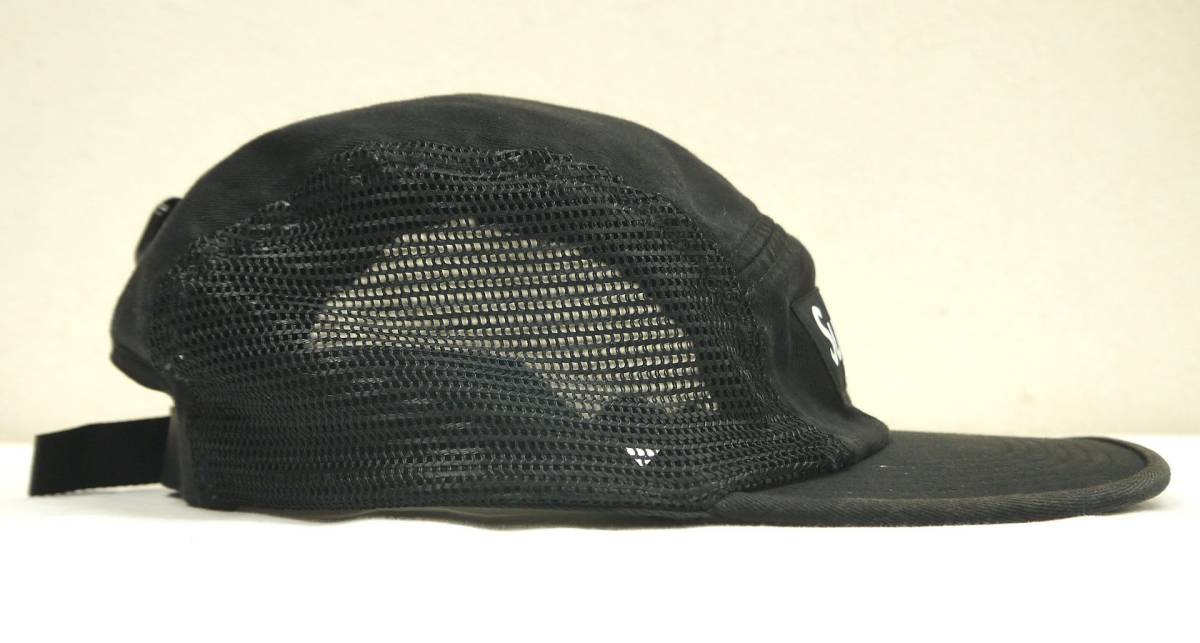 R680☆USA製 Supreme シュプリーム Box Logo 5パネル JET CAP ブラック