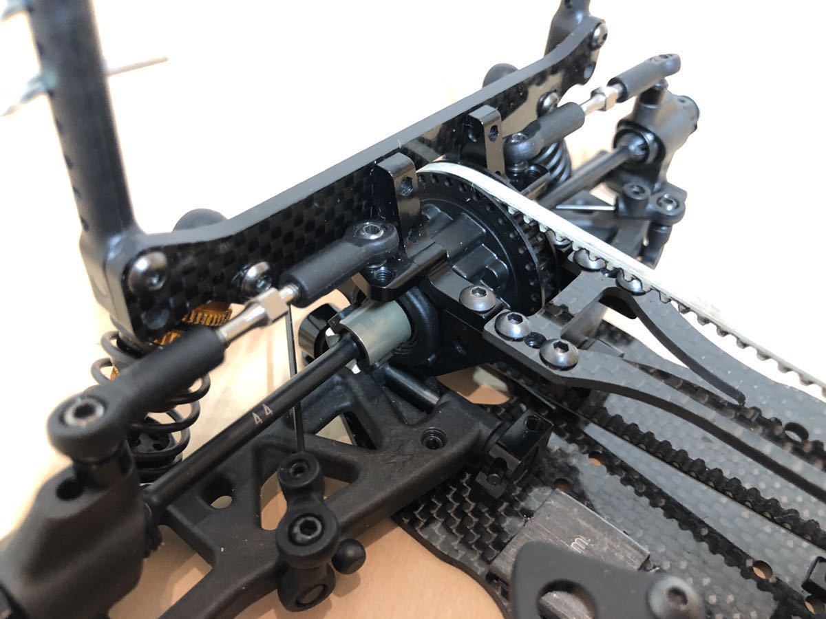 XRAY T4 2021 (改) 新品メインシャーシ+ボディタイヤスペアパーツ付き