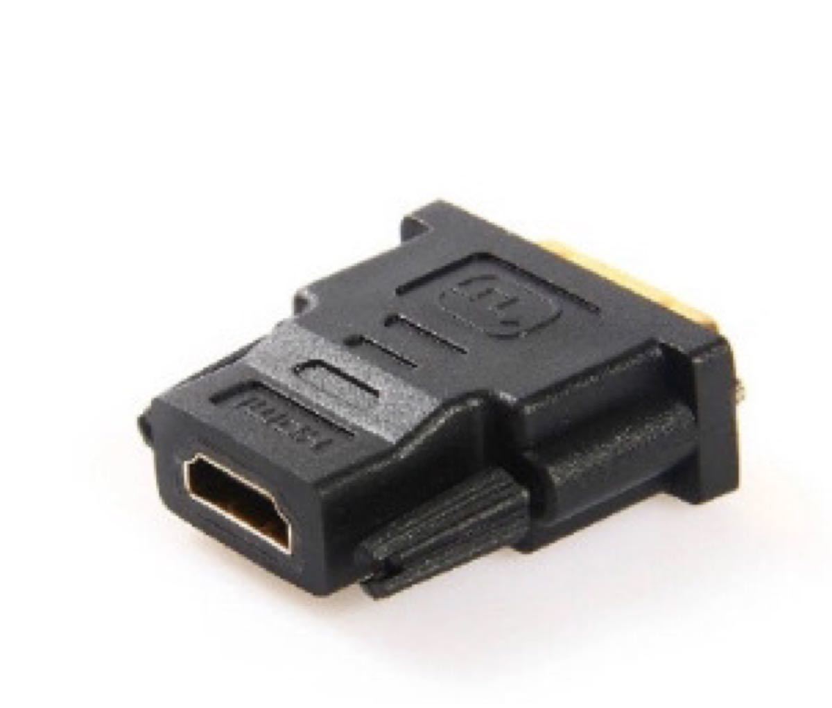 HDMI-DVI変換プラグ　HDMI変換プラグ　HDMI(メス)-DVI(オス)変換アダプター