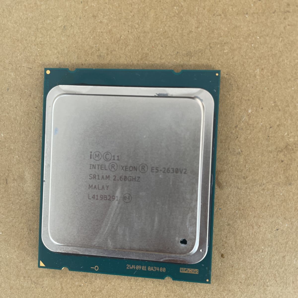 Intel Xeon E5-2630V2 SR1AM 動作確認済み_画像1