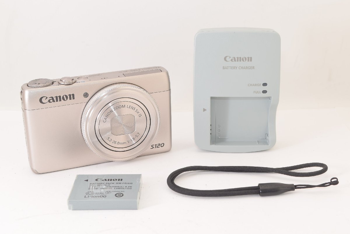 ☆極上品☆ Canon キャノン PowerShot S120 シルバー コンパクト