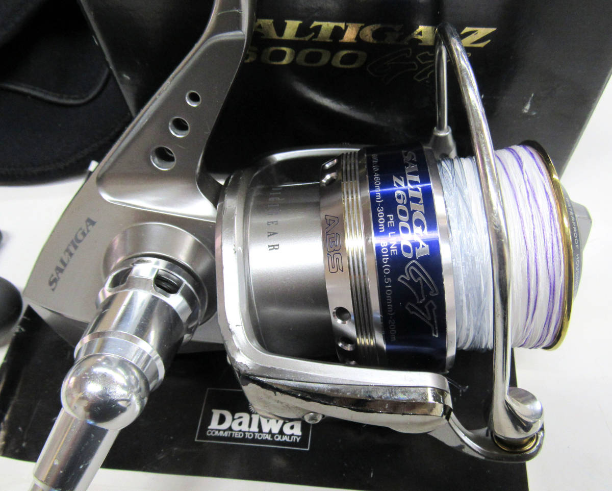 ダイワ ソルティガ Z 6000 GT スピニングリール 箱付 ギア比：6.2 | DAIWA SALTIGA-Z 6000GT | 釣り 釣具 リール_画像7