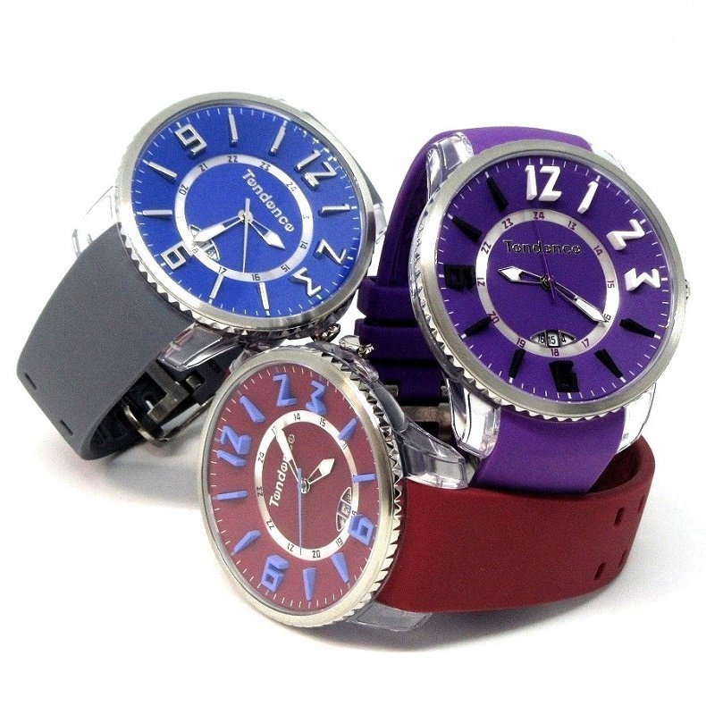 [ Италия. популярный бренд ]*Tendence/ Tendence наручные часы [TG131005] мужской / женский совместного пользования / стиль . уникальный дизайн!